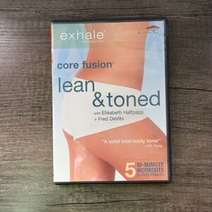 Exhale: Core‎ Fusion Lean & Toned Fitness Exercise DVD (2010)